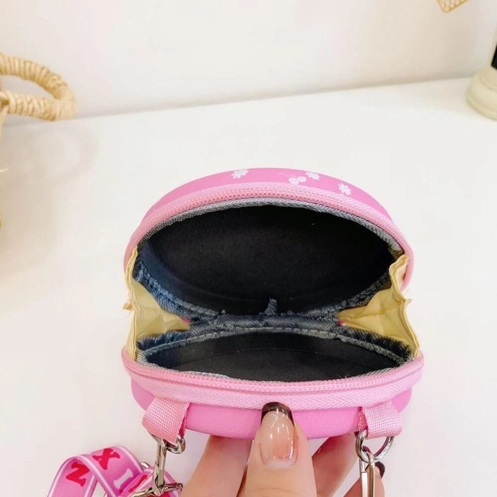 Kuromi Pink Round Crossbody Bag - Picture 5 of 10